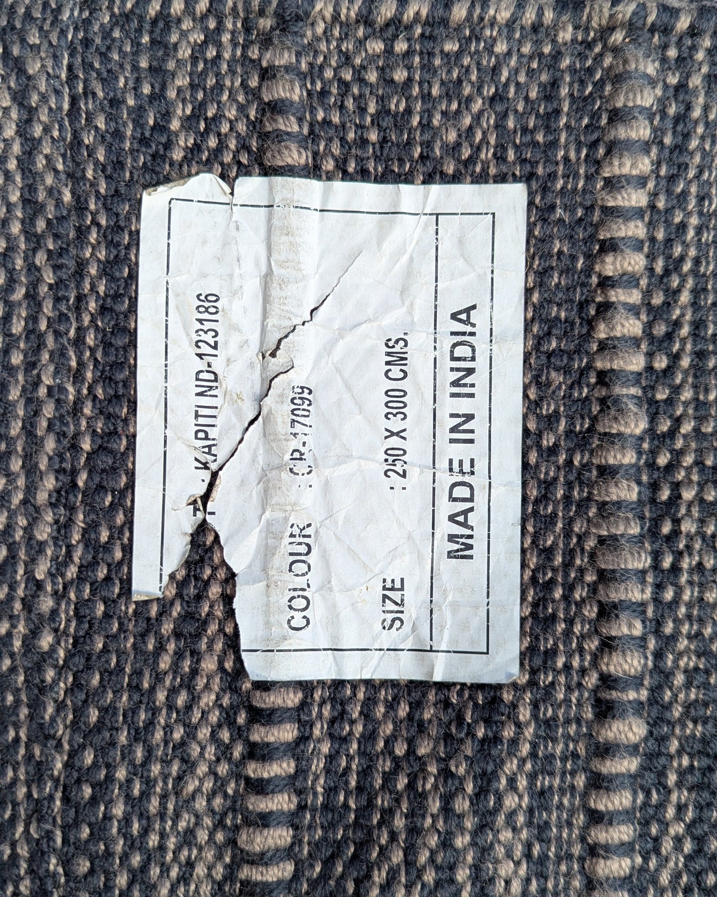 Kapiti Flatweave Rug 2.5m x 3m