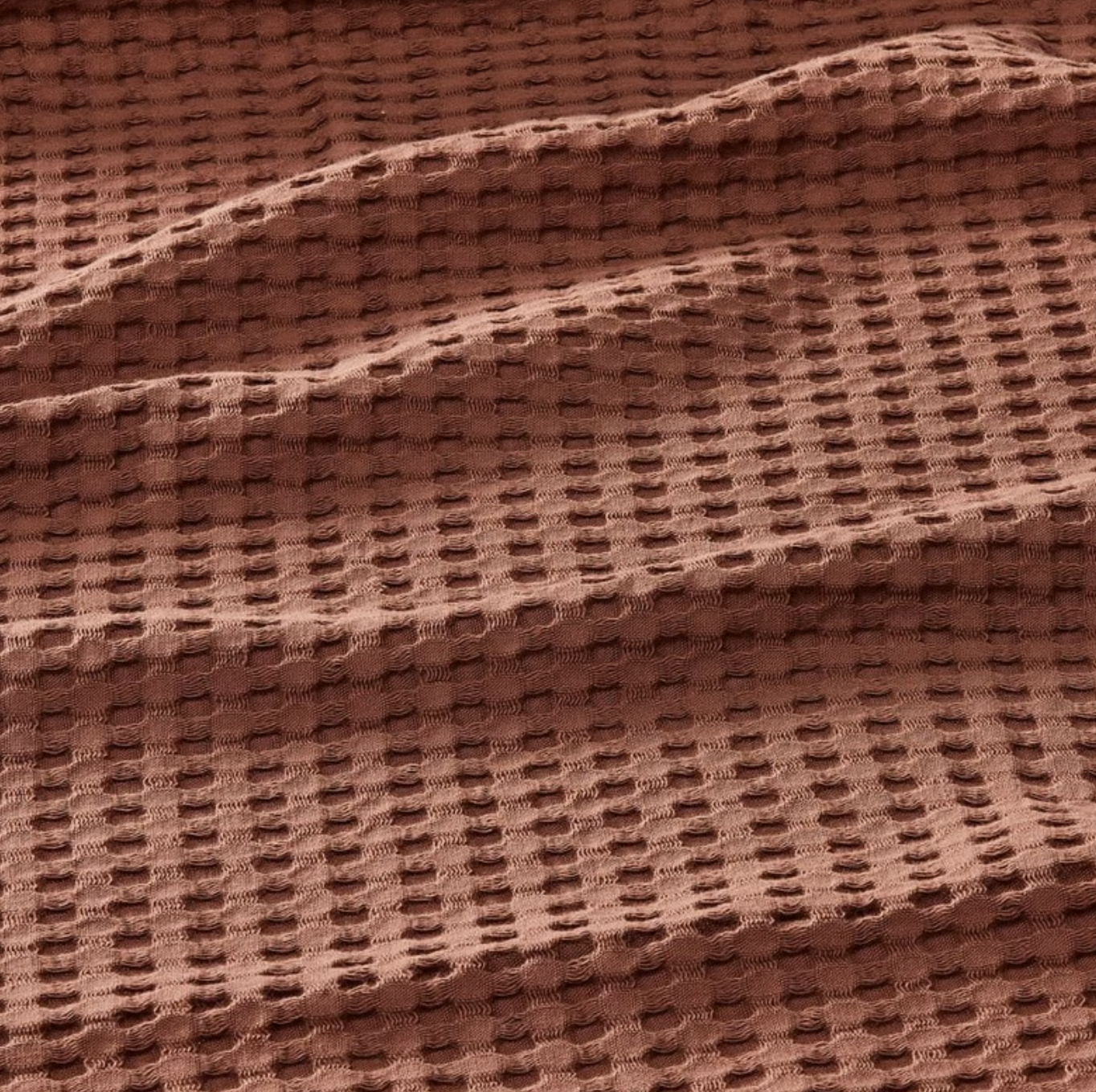 Domani Pink Waffle Throw
