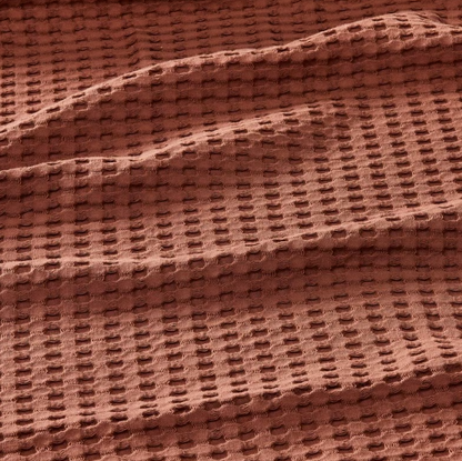 Domani Pink Waffle Throw