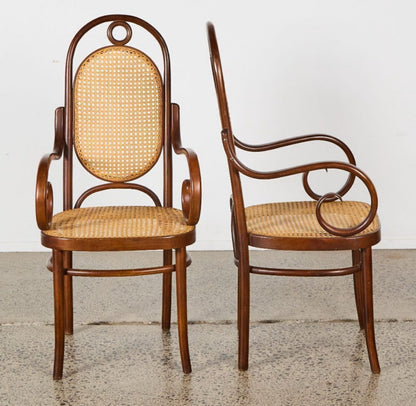 Thonet No.17 Bentwood Cane Chair