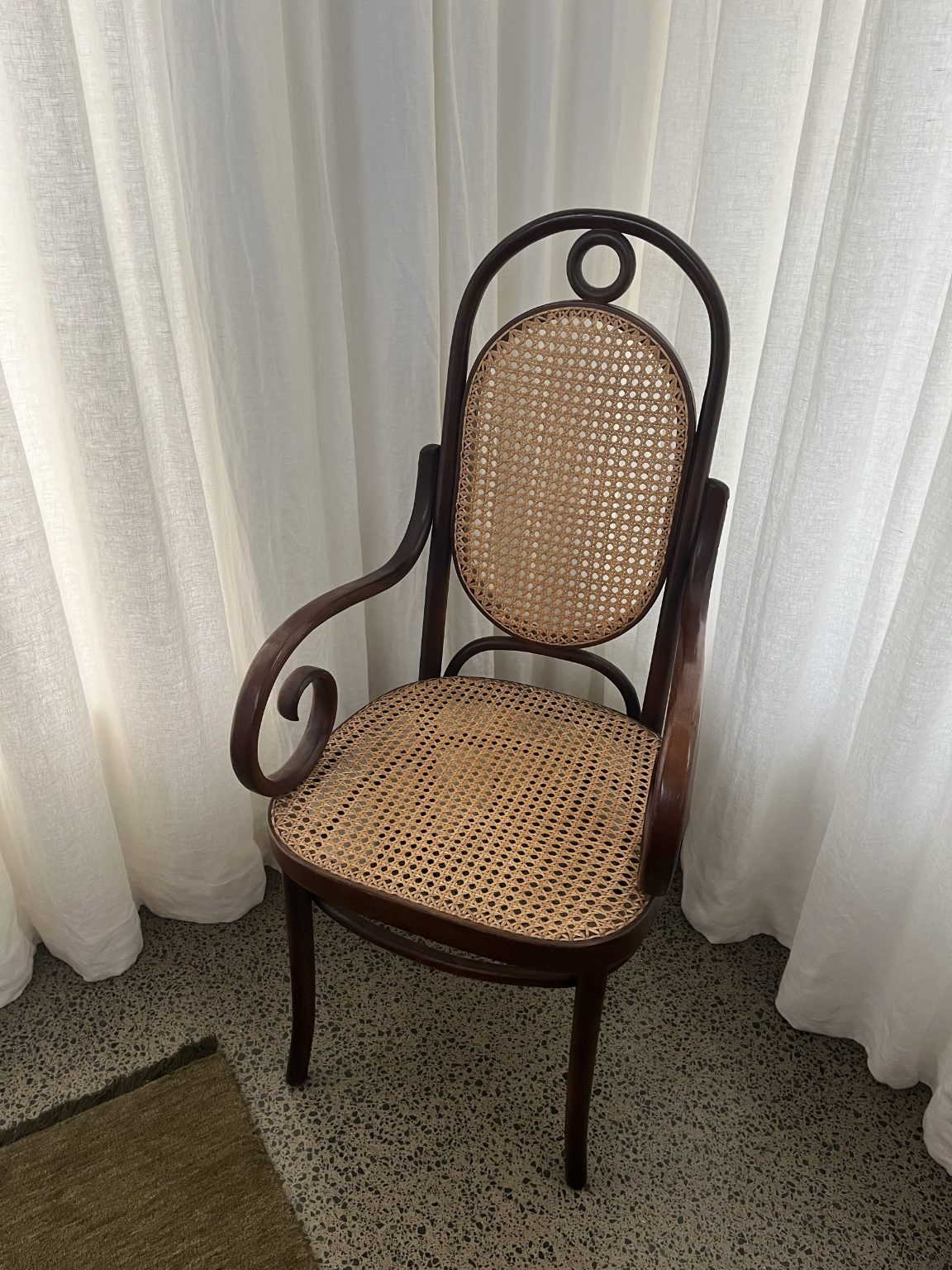 Thonet No.17 Bentwood Cane Chair