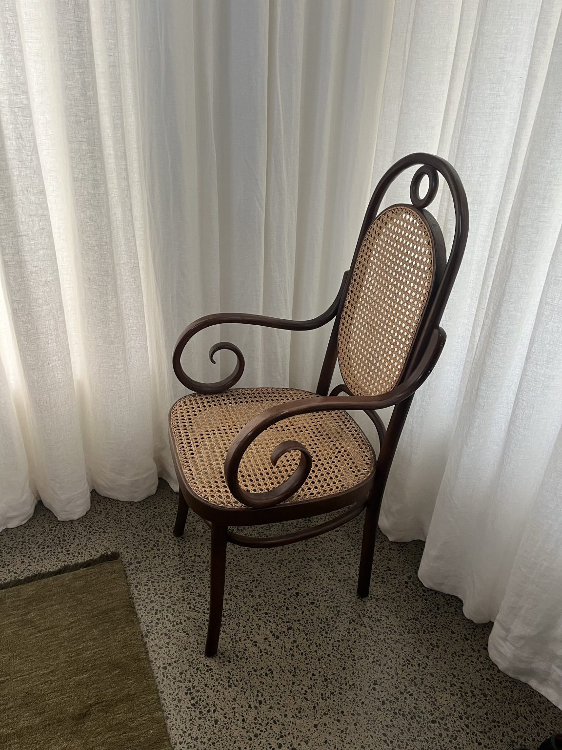 Thonet No.17 Bentwood Cane Chair