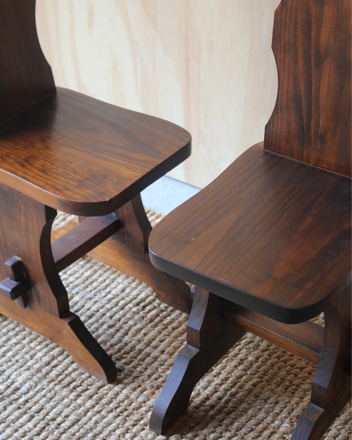 Brutalist Style  Table & Chairs | 4-6 seater