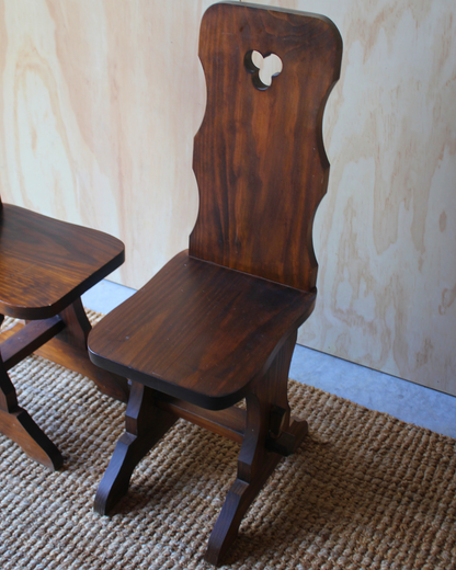Brutalist Style  Table & Chairs | 4-6 seater