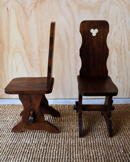 Brutalist Style  Table & Chairs | 4-6 seater