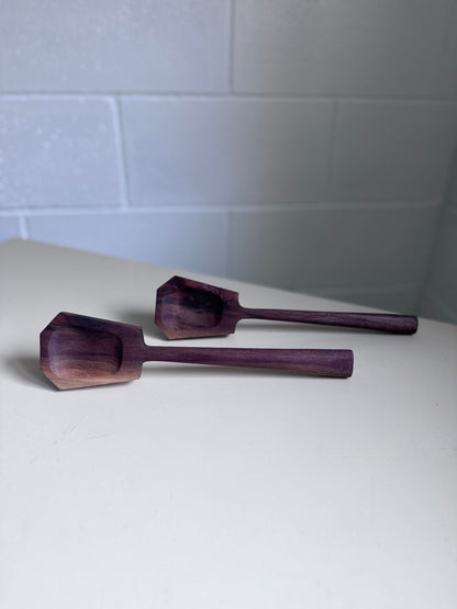 Hand-Carved Walnut Spoon