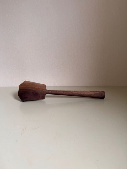 Hand-Carved Walnut Spoon