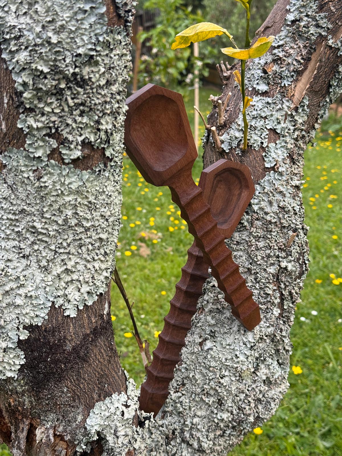 Hand-Carved Walnut Servers / Limited Pre-Order