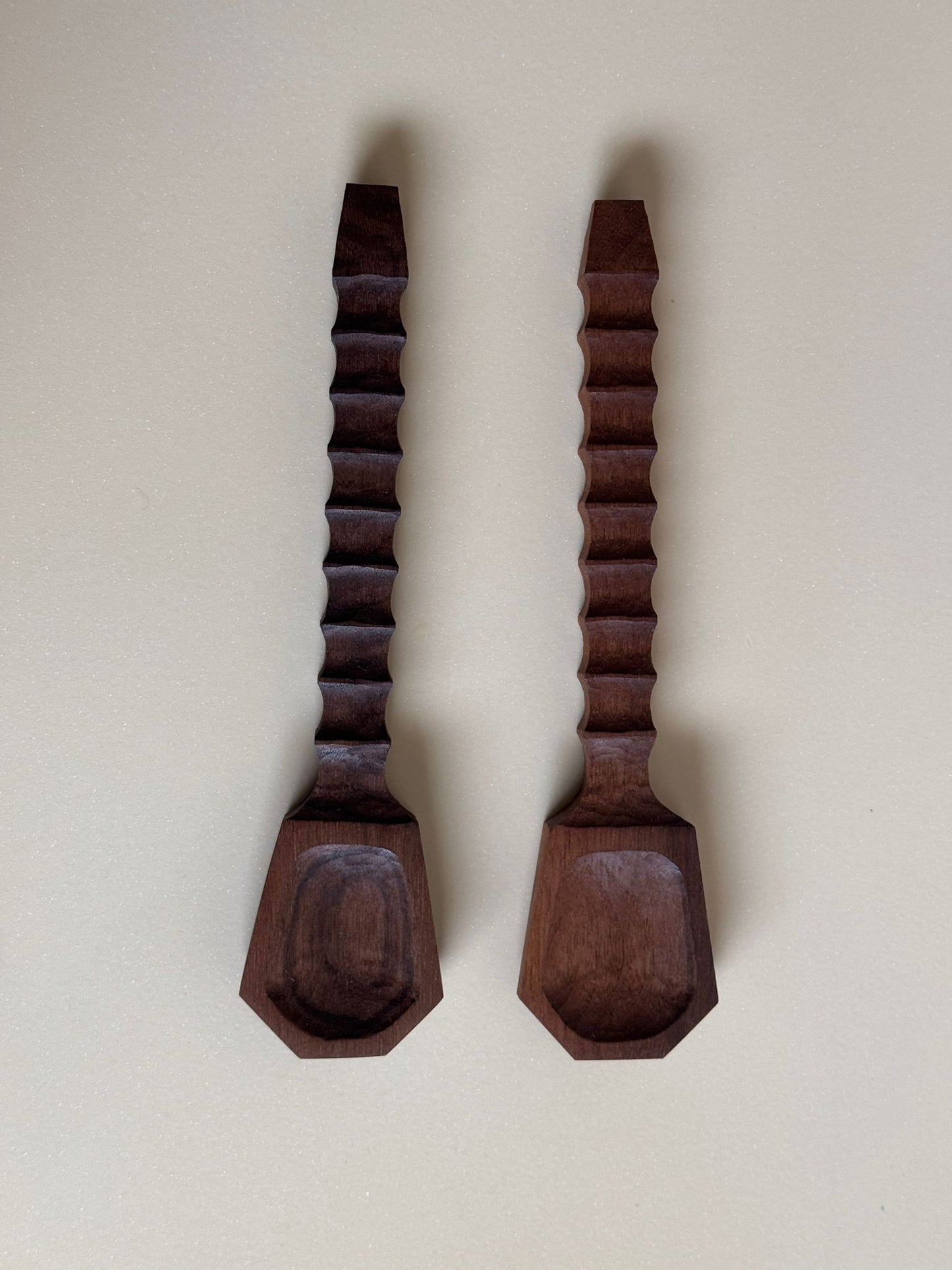 Hand-Carved Walnut Servers / Limited Pre-Order