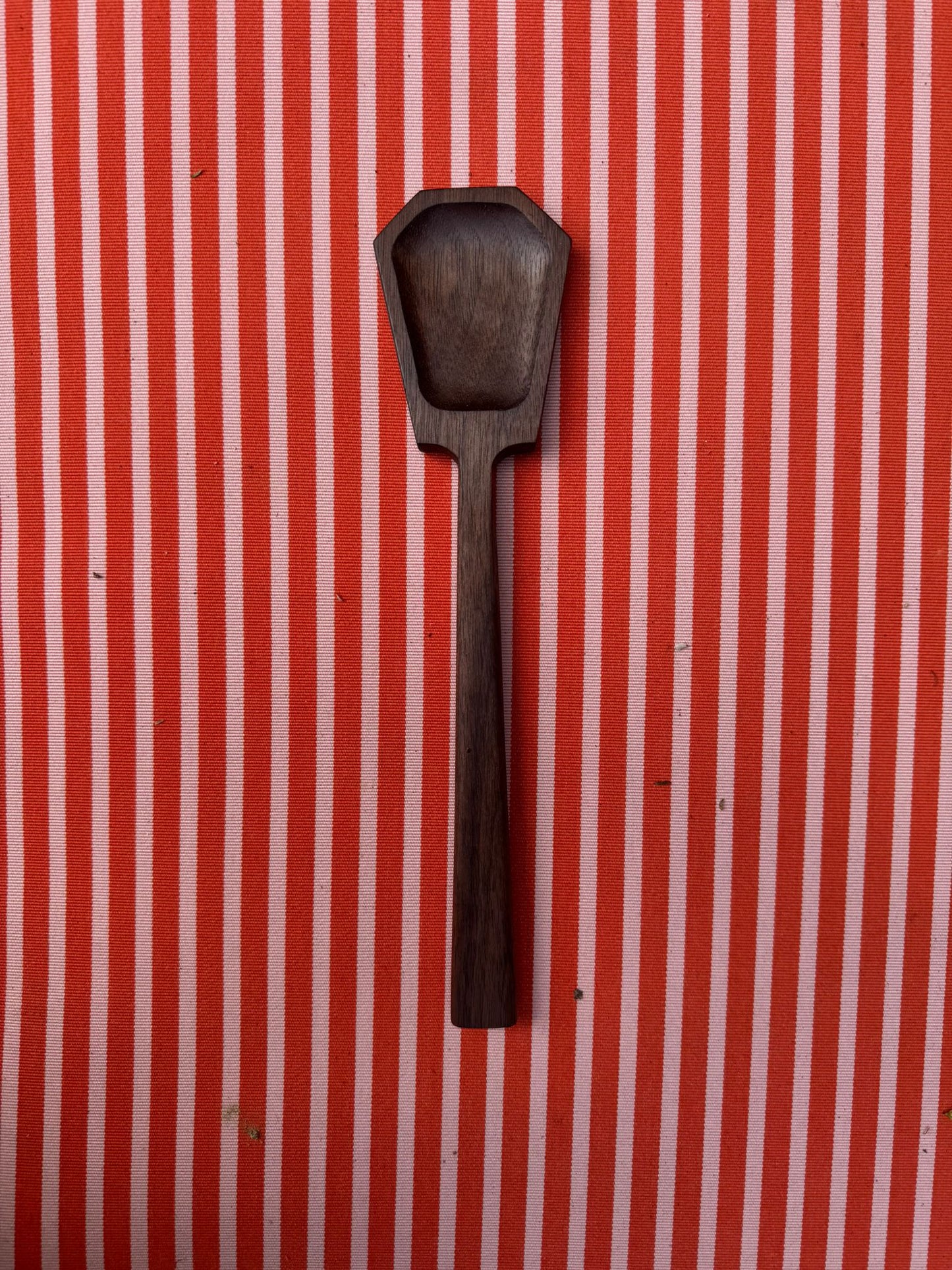 Hand-Carved Walnut Spoon