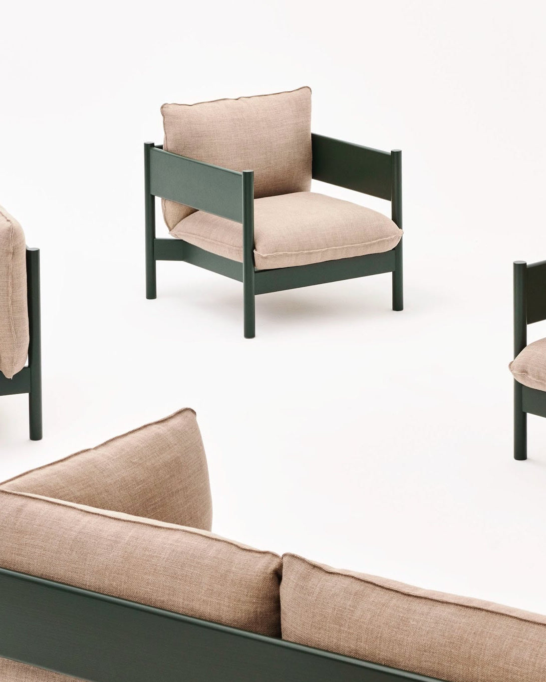 Hay Arbour Club Armchairs | Pair