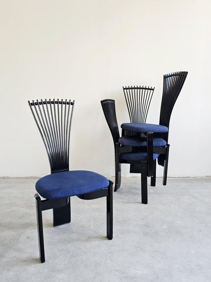 Set of 7 / Totem Chairs by Torstein Nilsen for Westnofa, 1980s
