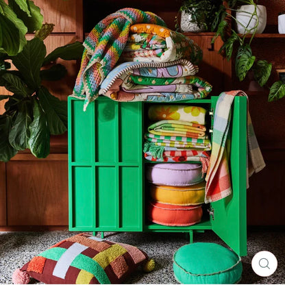 Sage & Clare Rylie Round Cushion – Pea