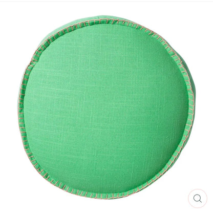 Sage & Clare Rylie Round Cushion – Pea