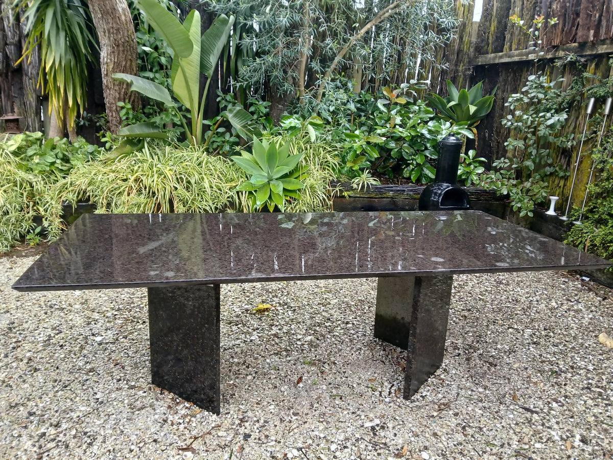Black Pearl Granite Outdoor Table