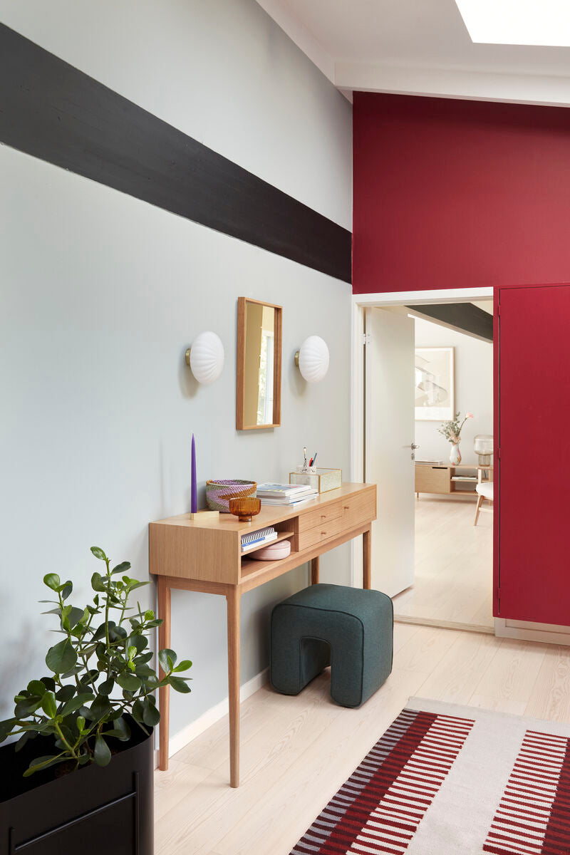 Hübsch Sculptural Pouffe – Green